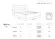 Voodi Mazzini Beds Nerin 140x200 cm, tumesinine цена и информация | Voodid | hansapost.ee