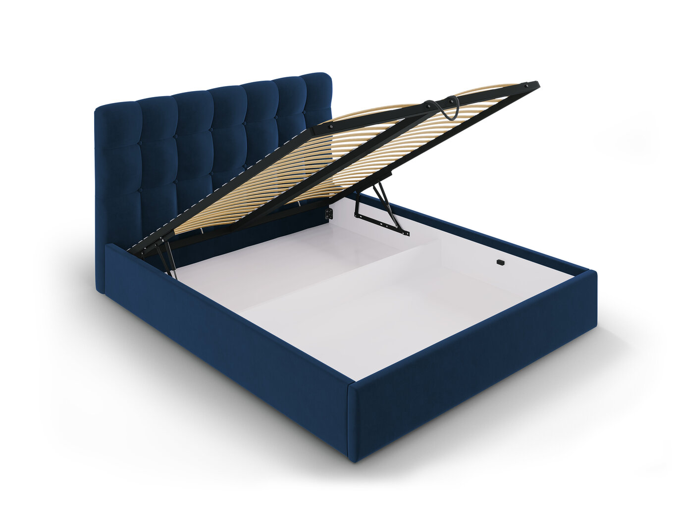 Voodi Mazzini Beds Nerin 180x200cm, tumesinine hind ja info | Voodid | hansapost.ee