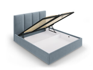 Кровать Mazzini Beds Juniper 140x200 см, синяя цена и информация | Кровати | hansapost.ee