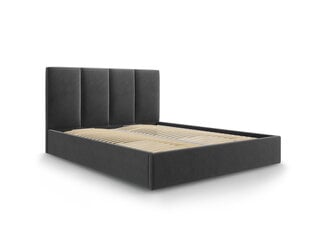 Кровать Mazzini Beds Juniper 160x200 см, темно-серая цена и информация | Кровати | hansapost.ee