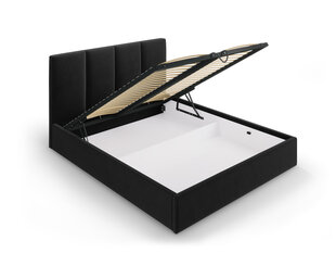 Кровать Mazzini Beds Juniper 160x200 см, черная цена и информация | Кровати | hansapost.ee