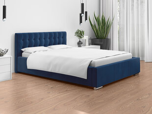 Voodi Loris 160x200 cm, sinine price and information | Beds | hansapost.ee