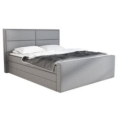 Кровать Lucy 140x200 см, серая цена и информация | Кровати | hansapost.ee