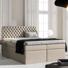 Кровать Selsey Costmary, 180x200см, серая цена и информация | Кровати | hansapost.ee