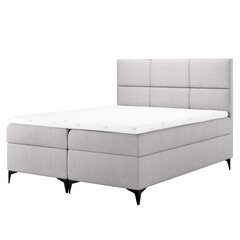 Кровать Selsey Firome, 140x200 см, светло-серая цена и информация | Кровати | hansapost.ee