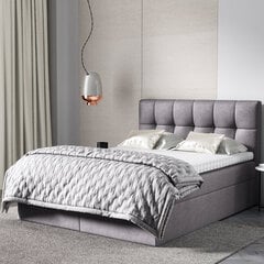 Кровать Selsey Rekius, 160x200 см, серая цена и информация | Кровати | hansapost.ee