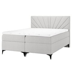 Кровать Selsey Tomene, 160x200 см, светло-серая цена и информация | Кровати | hansapost.ee