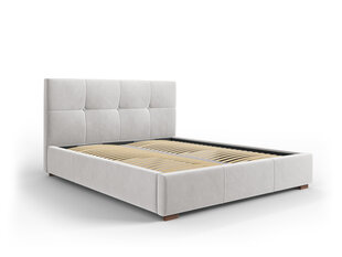 Кровать Micadoni Home Sage, 140x200 см, светло-серая цена и информация | Кровати | hansapost.ee