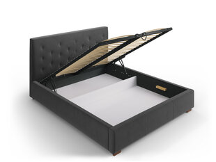 Кровать Micadoni Home Seri, 160x200 см, темно-серая цена и информация | Кровати | hansapost.ee