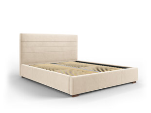 Кровать Micadoni Home Aranda, 140x200 см, бежевая цена и информация | Кровати | hansapost.ee