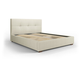 Кровать Micadoni Home Sage 45, 140x200 см, бежевая цена и информация | Кровати | hansapost.ee