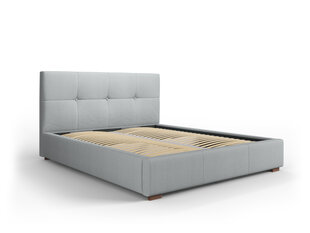 Кровать Micadoni Home Sage 45, 140x200 см, светло-серая цена и информация | Кровати | hansapost.ee