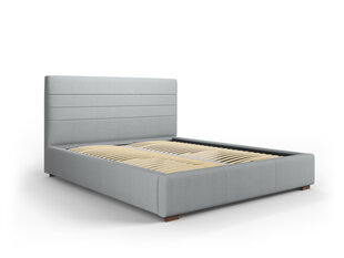 Кровать Micadoni Home Aranda 45, 140x200 см, светло-серая цена и информация | Кровати | hansapost.ee