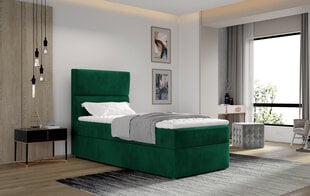 Voodi NORE Arco 05, 90x200 cm, roheline цена и информация | Кровати | hansapost.ee
