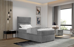 Кровать NORE Arco 07, 90x200 см, серая цена и информация | Кровати | hansapost.ee