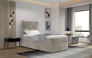 Кровать NORE Arco 08, 90x200 см, бежевая цена и информация | Кровати | hansapost.ee