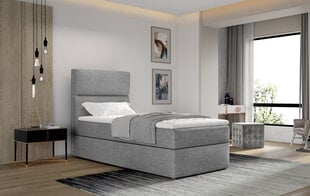 Кровать NORE Arco 09, 90x200 см, серая цена и информация | Кровати | hansapost.ee