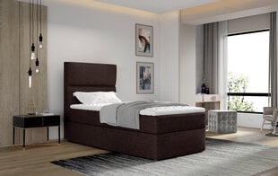 Кровать NORE Arco 10, 90x200 см, коричневая цена и информация | Кровати | hansapost.ee
