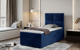 Кровать NORE Rivia 01, 90x200 см, синяя цена и информация | Кровати | hansapost.ee