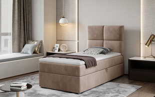 Кровать Nore Rivia 02, 90x200 см, бежевая цена и информация | Кровати | hansapost.ee