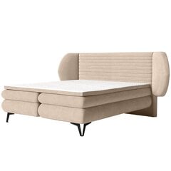 Кровать Selsey Cermone 3, 160x200 см, светло-коричневая цена и информация | Кровати | hansapost.ee