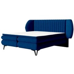 Кровать Selsey Cermone 2, 160x200 см, синяя цена и информация | Кровати | hansapost.ee