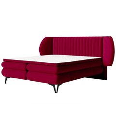 Кровать Selsey Cermone 2, 160x200 см, красная цена и информация | Кровати | hansapost.ee