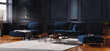Diivan Cosmopolitan Design Florence 4S, sinine hind ja info | Diivanvoodid ja diivanid | hansapost.ee
