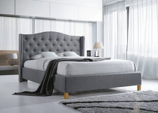 Кровать Signal Meble Aspen Velvet 180x200 см, серый цена и информация | Кровати | hansapost.ee