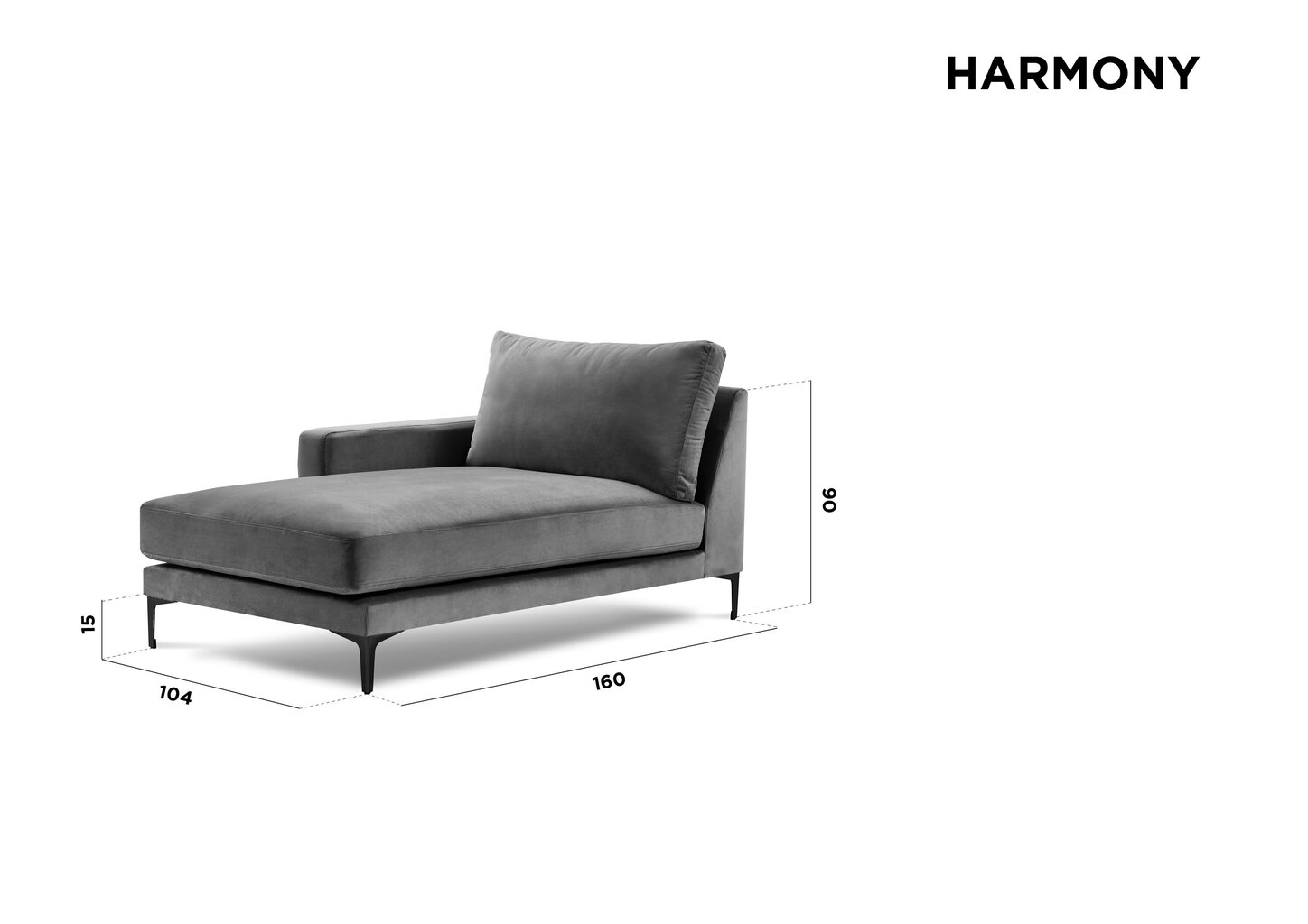Kušett Kooko Home Harmony, beež värv цена и информация | Diivanvoodid ja diivanid | hansapost.ee