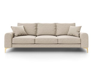 Трехместный диван Mazzini Sofas Madara 222 см, бежевый цена и информация | Диваны | hansapost.ee