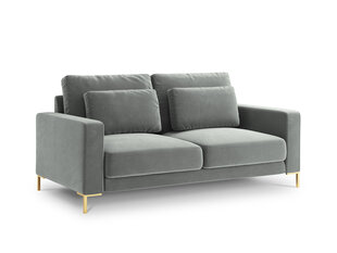 Двухместный диван Interieurs86 Seine, светло-серый цена и информация | Диваны | hansapost.ee