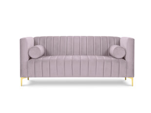 Двухместный диван Kooko Home Tutti, розовый/золотистый цена и информация | Диваны | hansapost.ee
