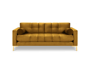Трехместный диван Cosmopolitan Design Bali, желтый/золотой цена и информация | Диваны | hansapost.ee