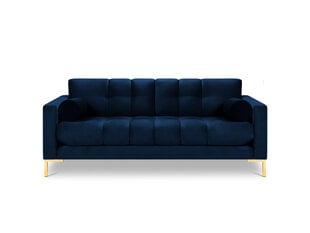 Трехместный диван Cosmopolitan Design Bali, синий/золотой цена и информация | Диваны | hansapost.ee