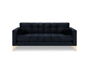 Трехместный диван Cosmopolitan Design Bali, темно-синий/золотой цена и информация | Диваны | hansapost.ee