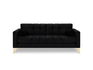 Трехместный диван Cosmopolitan Design Bali, черный/золотой цена и информация | Диваны | hansapost.ee