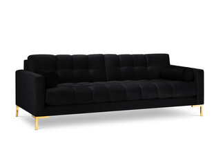 Четырехместный диван Cosmopolitan Design Bali, черный/золотой цена и информация | Диваны | hansapost.ee