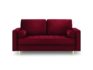 Двухместный диван Milo Casa Santo, красный/золотой цена и информация | Диваны | hansapost.ee