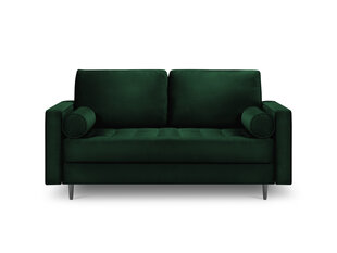Двухместный диван Milo Casa Santo, темно-зеленый цена и информация | Диваны | hansapost.ee