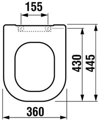 WC poti kaas Jika Olymp Deep SlowClose hind ja info | WC-poti lisatarvikud | hansapost.ee