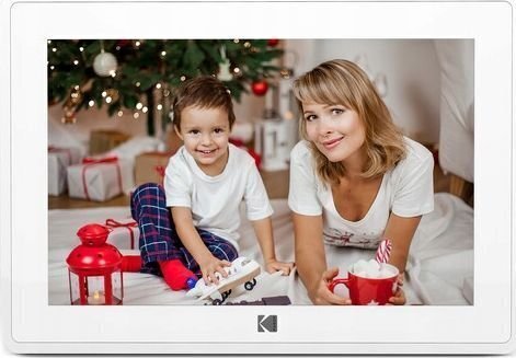 Kodak LED HD 10 "WiFi 10GB RCF-106, valge цена и информация | Digitaalsed fotoraamid | hansapost.ee