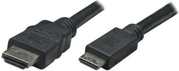 MANHATTAN MINI HDMI 19M-HDMI 19M 1.8M hind ja info | Juhtmed ja kaablid | hansapost.ee