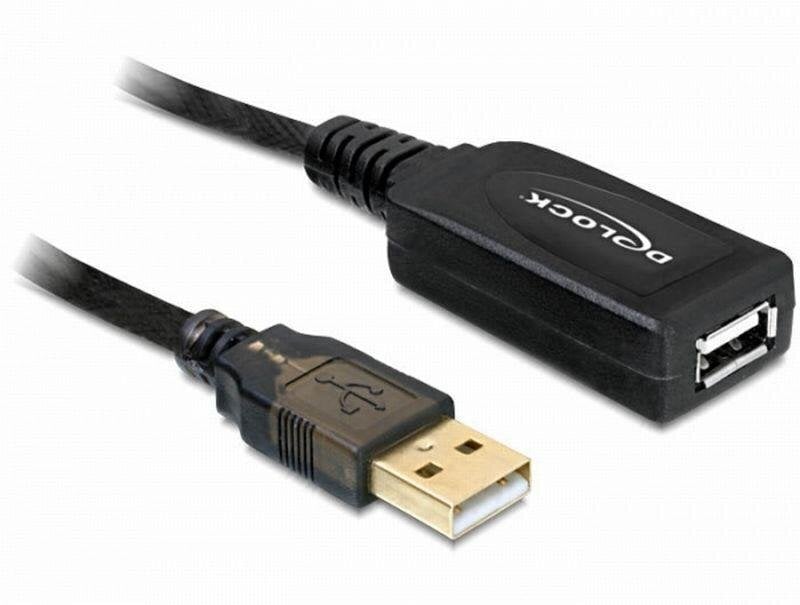 USB 2.0 A-A M/F kaabel, 15 m hind ja info | Juhtmed ja kaablid | hansapost.ee