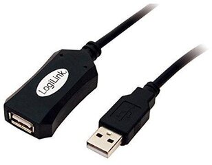 LogiLink UA0001A, USB-A, 5 м цена и информация | Кабели и провода | hansapost.ee