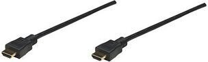 Кабель Manhattan HDMI-HDMI M/M 4K 30 Гц, черный, 1,8 м цена и информация | Кабели и провода | hansapost.ee