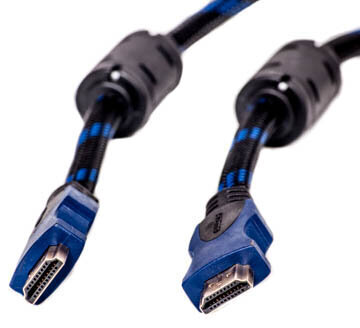 HDMI kaabel - HDMI, 3m, 1,4 ver., nailon цена и информация | Juhtmed ja kaablid | hansapost.ee