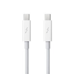 Apple Thunderbolt Cable (0.5 m, white) - MD862ZM/A hind ja info | Juhtmed ja kaablid | hansapost.ee