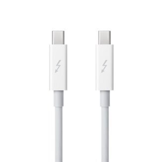 Apple Thunderbolt Cable (0.5 m, white) - MD862ZM/A hind ja info | Juhtmed ja kaablid | hansapost.ee