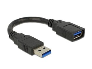 Delock - Kaabel USB 3.0 AM-AF 15cm цена и информация | Адаптеры и USB-hub | hansapost.ee